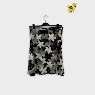 Inwear Jupe noire à fleurs L 🌸