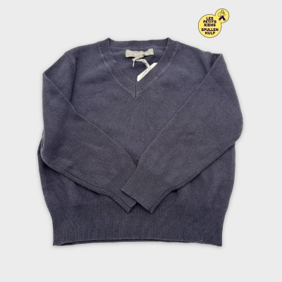 Pull Buissonnière Bleu Marine Col V M 👕
