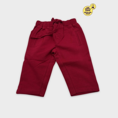 Pantalon molleton rouge bébé 3-6 mois 🧸