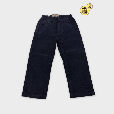 Pantalon Velours Côtelé Buissonnière 👖 Bleu Marine 6-9 mois