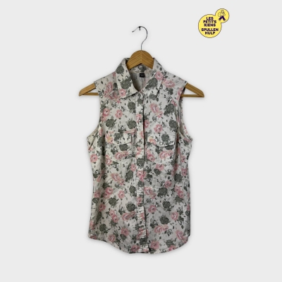 Chemisier sans manches Pimkie à fleurs 🌸🌼 S