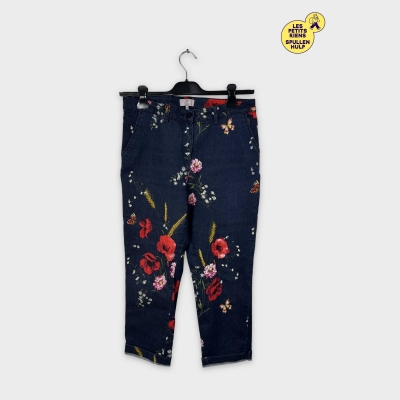 Pantalon 👖 imprimé floral Cassis XL 42