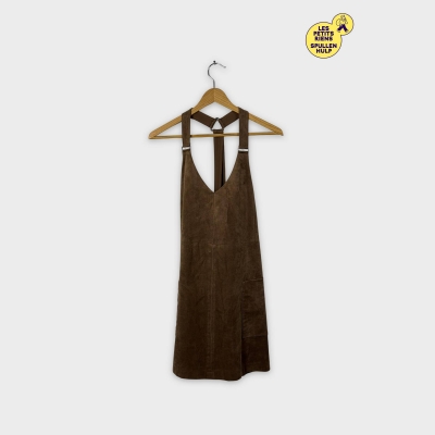 Robe chasuble marron Bcbg Max Azria M 🤎