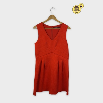 Robe Comptoir des Cotonniers XL 🧡 Élégante et Texturée