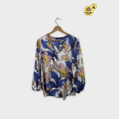 Chemisier fleuri Zara basic S 