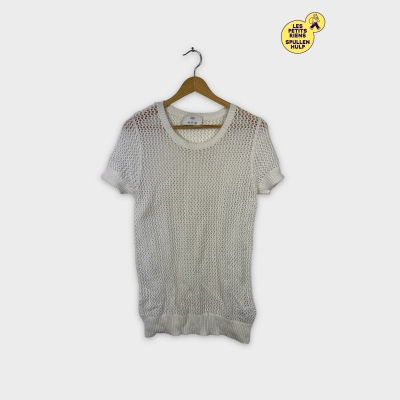 T-shirt maille ajourée Allude M 🤍