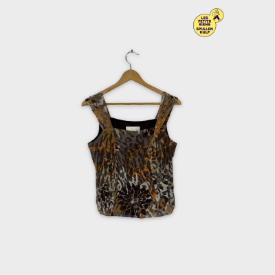 Top imprimé animalier Un Jour Ailleurs S 🐆🍂