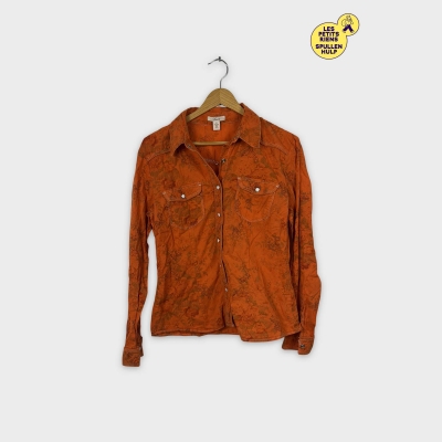 Levi's Chemise orange à fleurs M