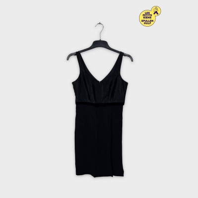 Robe noire Laura ashley XS élégante satin velours 🖤