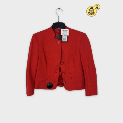 Blazer Rouge Xandres 🔴 Élégant et Chic S