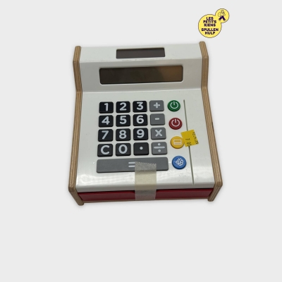 Calculatrice en Bois Jouet éducatif pour enfant 