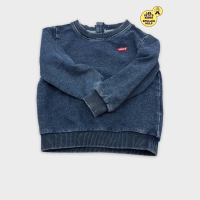Pull Levi's bleu denim 18-24 mois 👕