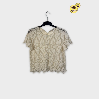 Chemisier dentelle Zara L 🌼