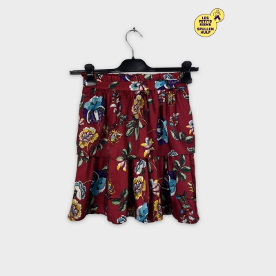 Jupe courte Naf naf à motifs floraux S 