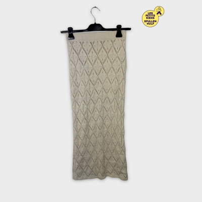 Jupe maille ajourée crème Massimo dutti XS 🤍