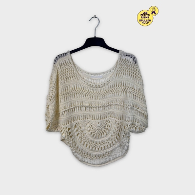 Top crochet Zara basic M 🧶