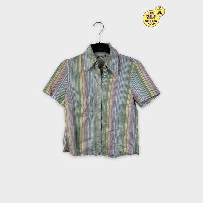 Chemise Yessica rayée multicolore L 🌈