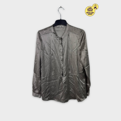Chemisier en 100% soie Gerard darel L taupe