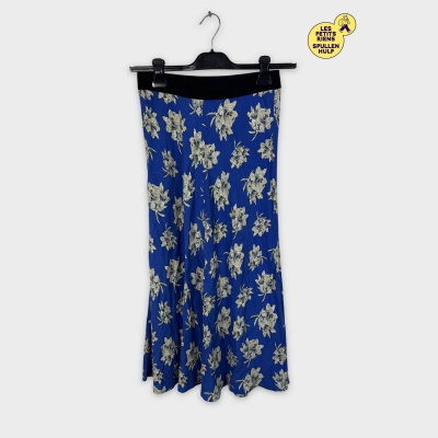 Jupe By Malene Birger 🌸 Bleu à Fleurs XS
