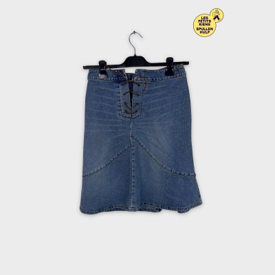 Jupe en jean bleu lacets XL 💙