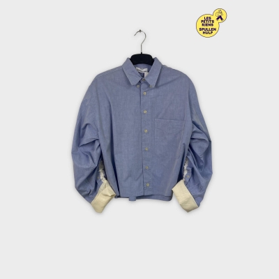 Chemise Bleue Ciel Label jaune M 👔