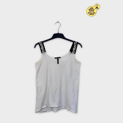 T-shirt blanc Sarah pacini 