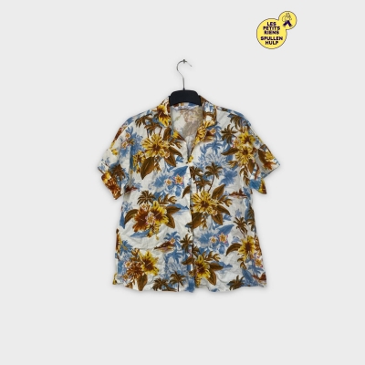 Chemise fleurie Zara S 🌼🌺