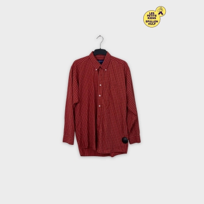 Chemise Ralph lauren à carreaux rouge et blanc 👔