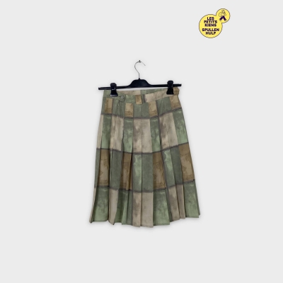 Jupe plissée à carreaux Ravens XL 💚