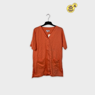Chemisier manche courte orange Edition taille L 🧡