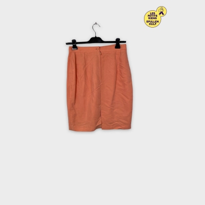 Jupe courte orange pêche L 🍑