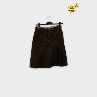 Jupe Côtelée Marron Donaldson M 🤎