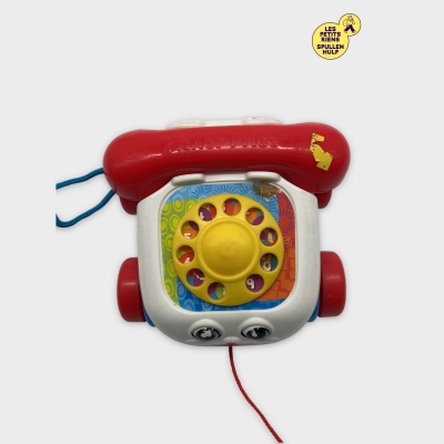 Téléphone Fisher-price vintage à tirer 📞