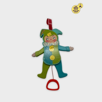 Fisher price Jouet à tirer Clown Vintage 🤡