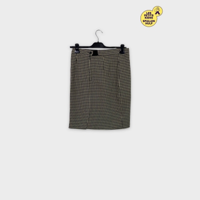 Jupe courte à carreaux Sportmax 🖤🤍 Autre