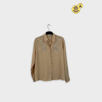 Chemise beige Erfo jeunesse L 🚲