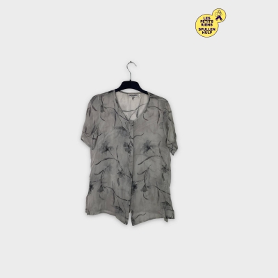 Chemisier transparent fleuri Enara camice Autre