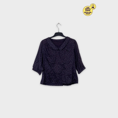 Chemisier à fleurs violet foncé 💜🌸 Autre