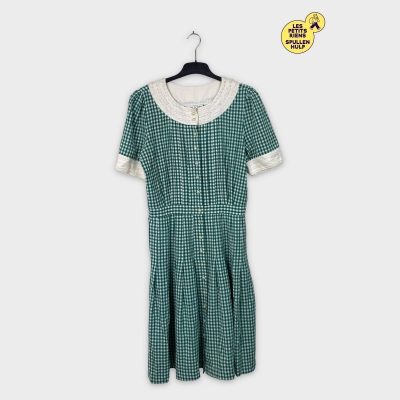 Robe Plaza south verte à carreaux S 👗