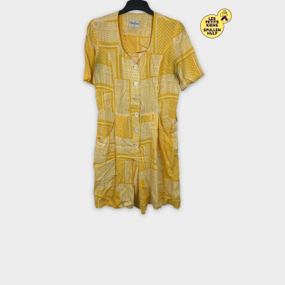 Chemise robe longue jaune imprimée Betty barclay Autre