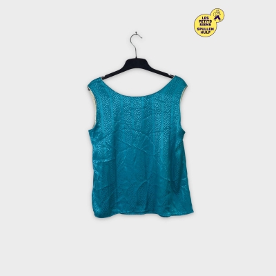 Débardeur turquoise sans manches, très bon état