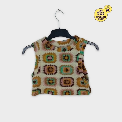 Top sans manches Zara à motifs géométriques 9 ans / 134 cm