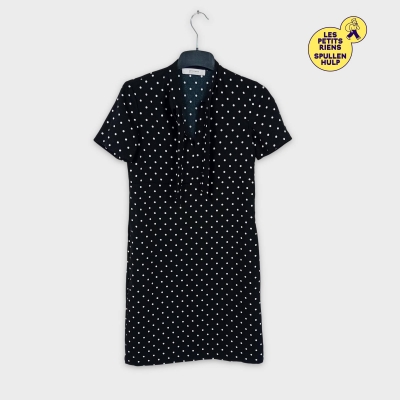 Robe chemise Promod à pois noirs et blancs S 💛