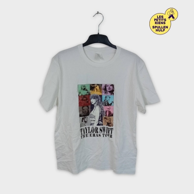 T-shirt blanc Taylor swift The Eras Tour L 💛