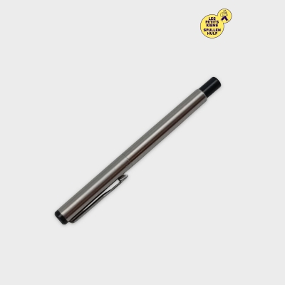 Stylo plume Parker métal argenté - Écriture élégante et vintage