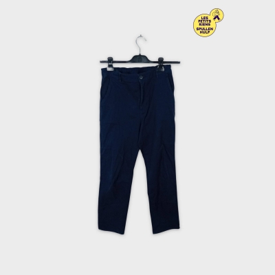 Pantalon H&m slim fit bleu marine 13 ans / 158 cm