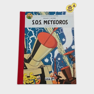 Livre BD S.O.S. Meteóros Edgar P. Jacobs 📚
