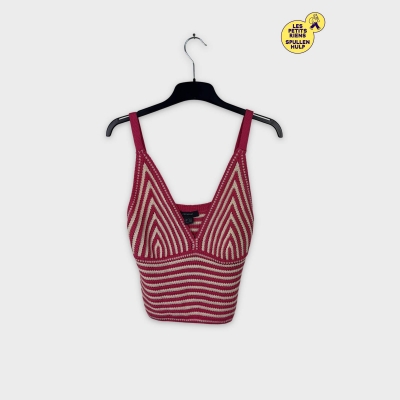 Top rayé rose et blanc Primark L 💖