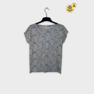 T-shirt imprimé Cos bleu et jaune S 💛