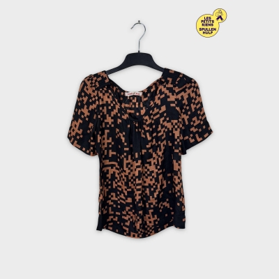 Chemisier Hampton bays motif géométrique 💛